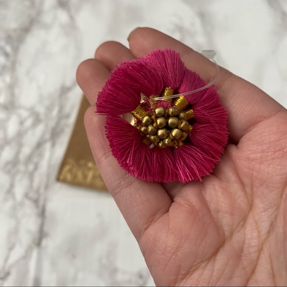 Anthropologie shiraleah kali tassel ring adjustable one size - Picture 2 of 5